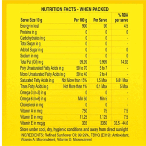 Freedom Refined Sunflower Oil