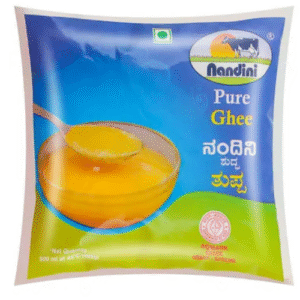 Nandini Pure Ghee 500 ml (Pouch)