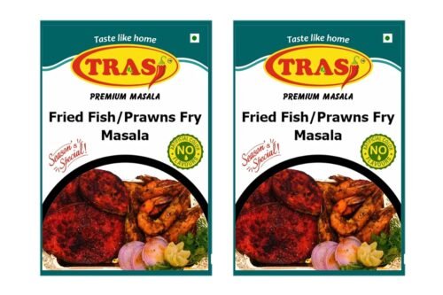 TRASI Fish Fry Spice Mix & Prawns Fry Mix 100G x 1 BOX